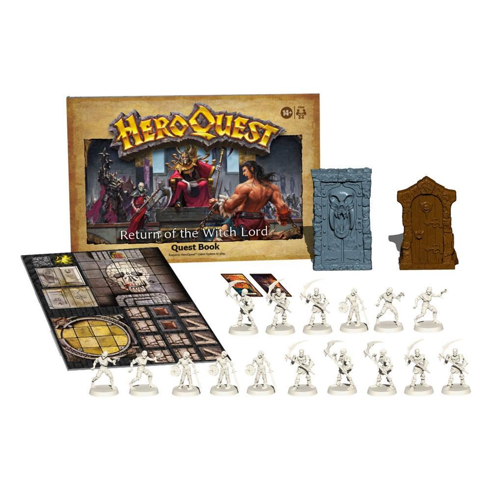 HeroQuest Brädspel Expansion Return of the Witch Lord Quest Pack english