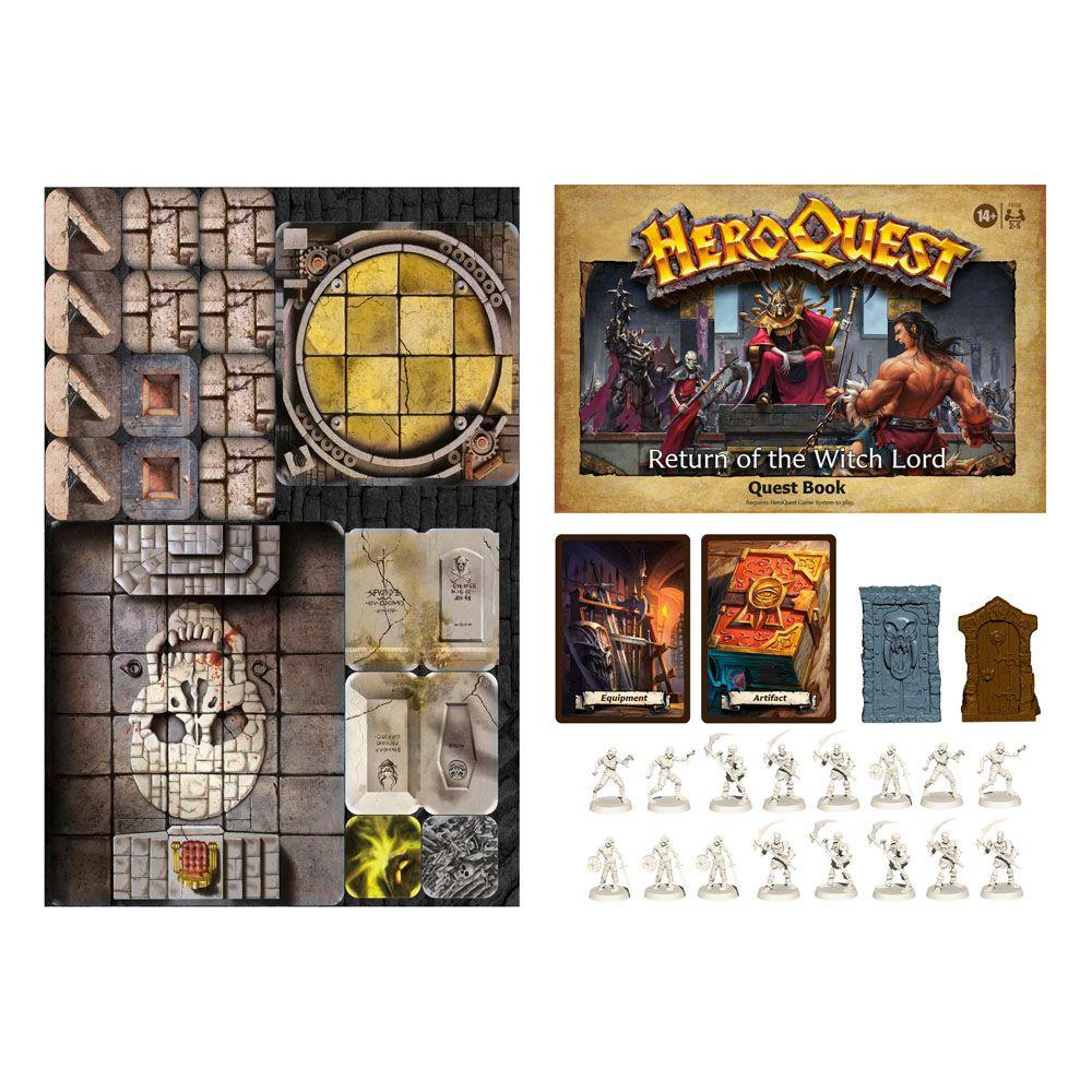 HeroQuest Brädspel Expansion Return of the Witch Lord Quest Pack english