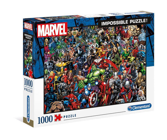 Marvel 80th Anniversary Impossible Pussel Characters