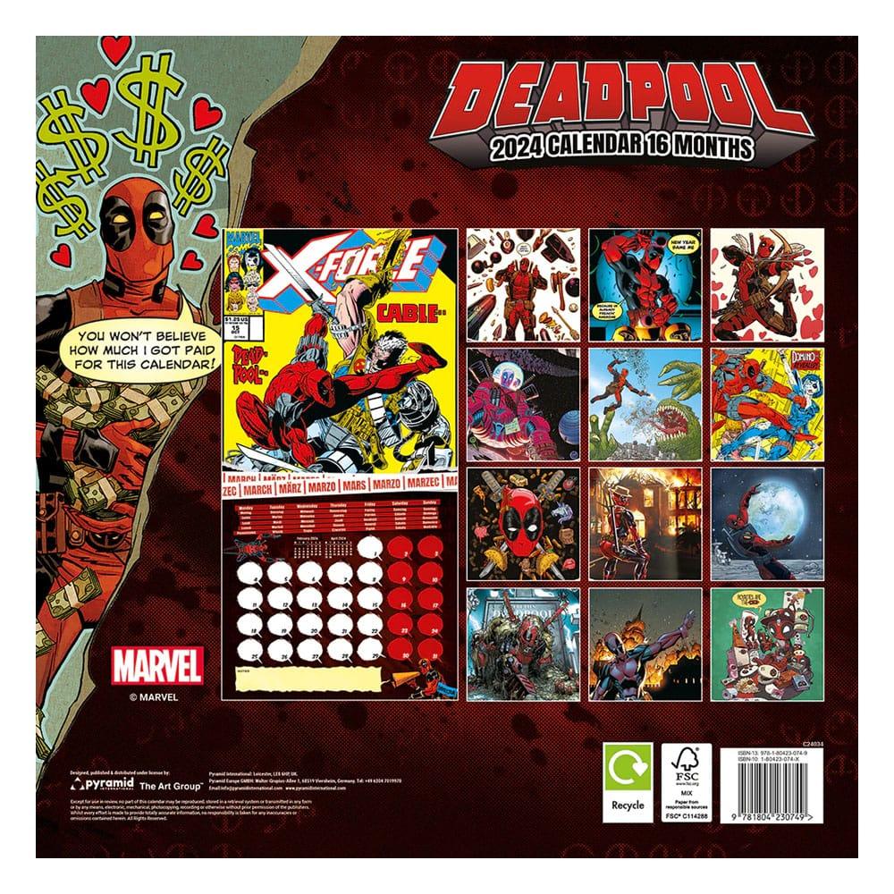 Marvel Kalender 2024 Deadpool