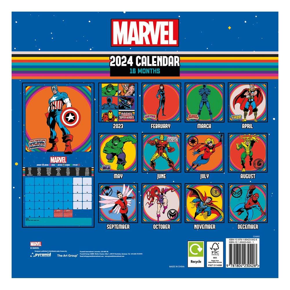Marvel Kalender 2024 Super Heroes