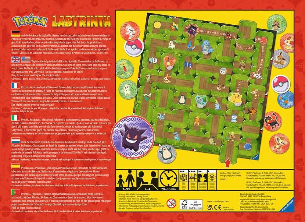 Pokemon Brädspel Labyrinth