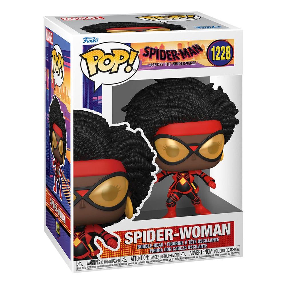 Spider-Man: Across the Spider-Verse POP Movies Actionfigur Spider-Woman 9 cm