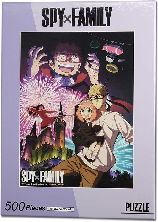 Spy x Family Pussel Character Group (500 bitar)