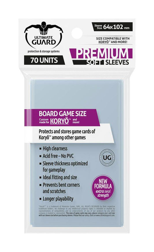 Ultimate Guard Premium Soft Sleeves for Brädspel Cards Koryó™ (70)