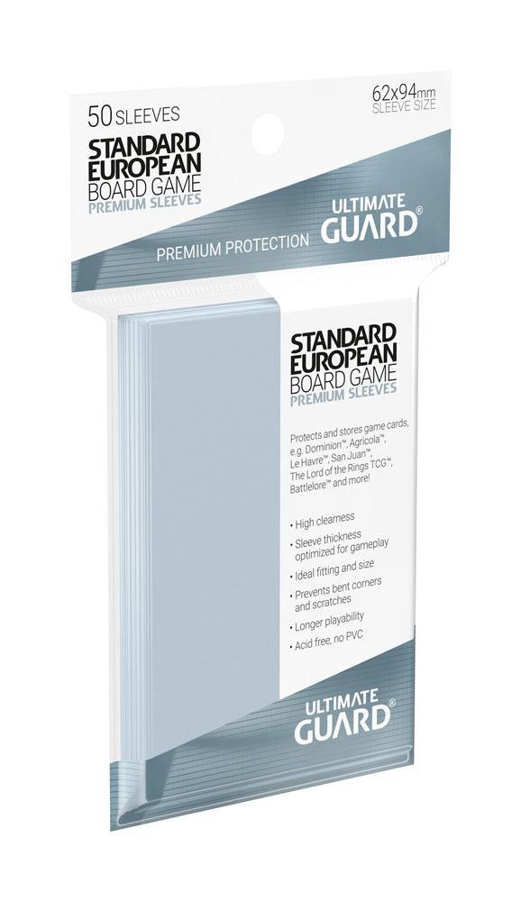 Ultimate Guard Premium Soft Sleeves for Brädspel Cards Standard European (50)