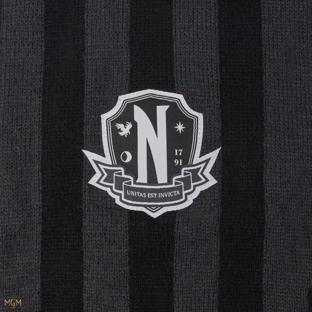 Wednesday Halsduk Nevermore Academy Black 190 cm