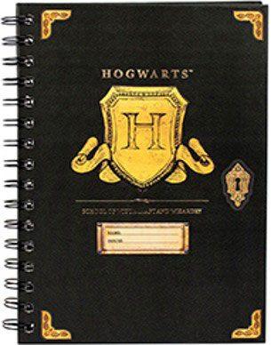Harry Potter Wiro Anteckningsblock A5 Hogwarts Shield